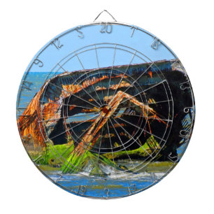 Diana Shipwrect Abstract Blue