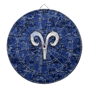 Diana Signo zodiacal Aries en decoración de camuflaje di