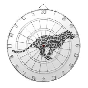 Diana Silhouette de Gris y Gris claro Leopardo