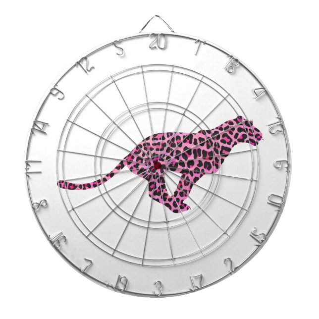 Diana Silhouette Pink and Black Leopardo (Frente)