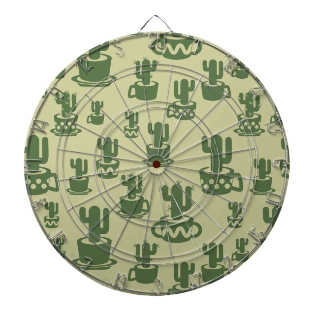 Diana Silueta de cactus suculenta en tazas y macetas (Frente)