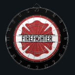 Diana Símbolo del logotipo rojo del bombero personalizad<br><div class="desc">El logotipo rojo del bombero personalizado simboliza los regalos del Departamento de Rescate de Incendios!</div>