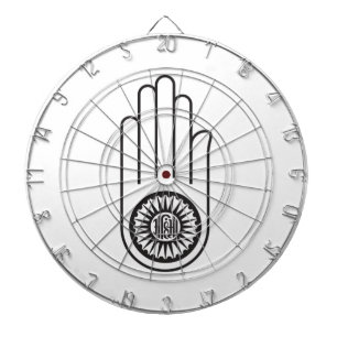 Diana Símbolo jain de Ahimsa (mano de la no violencia)
