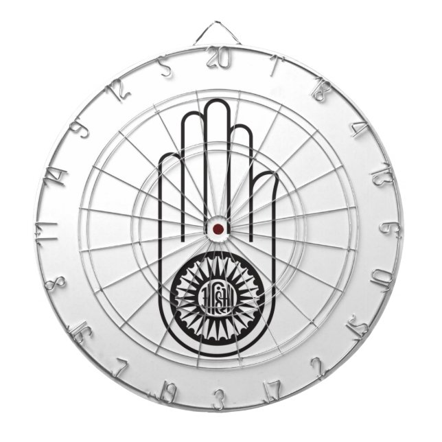 Diana Símbolo jain de Ahimsa (mano de la no violencia) (Frente)