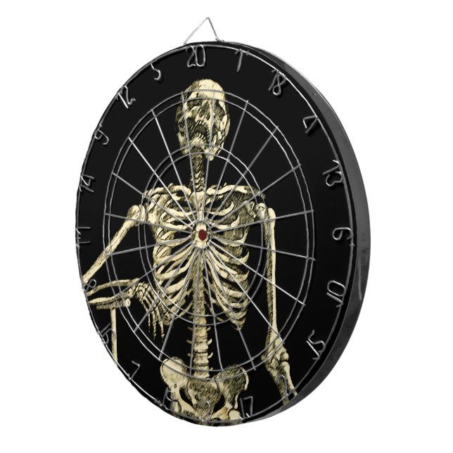 Diana Skeleton Dart Board (Frente Derecha)