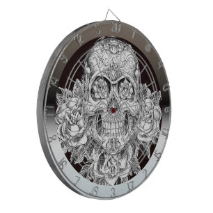 Diana SKULL Art Dartboard