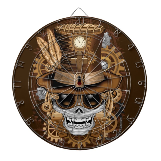 Diana Skull Steampunk Voodoo Retro Machine (Frente)