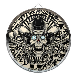 Diana SKULL y GUNS Dartboard