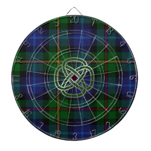 Diana Smith plaid con placa de Knot Dart celta