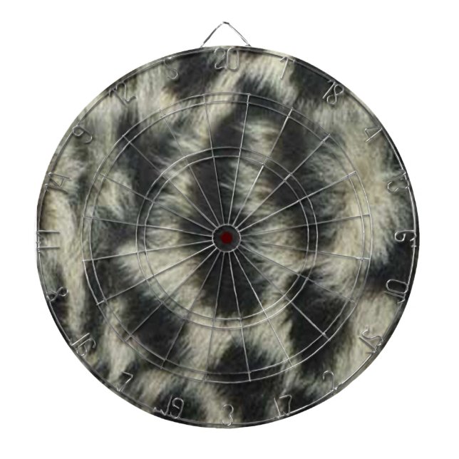 Diana Snow Leopard Dart Board (Frente)