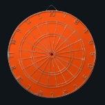 Diana Solid color blood orange<br><div class="desc">Trendy simple design in blood orange solid color.</div>