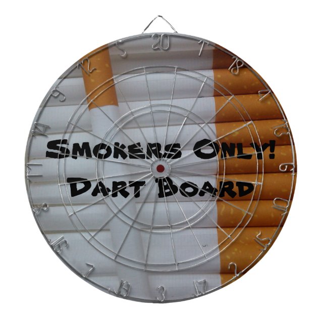Diana ¡Solo fumadores! Dart Board (Frente)