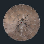 Diana Spider Dartboard<br><div class="desc">Cartel con una foto de una araña.</div>
