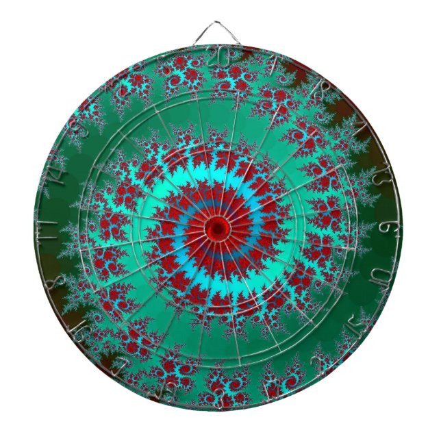 Diana Spiral Fractal Dart Board (Frente)
