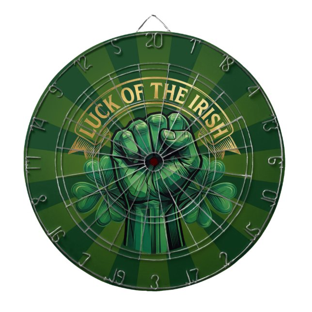 Diana St. Patrick’s Day Luck of the Irish Fist Shamrock (Frente)