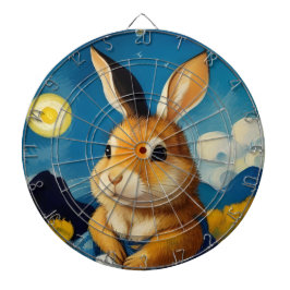 Diana Starry Spring Bunny Dart Board