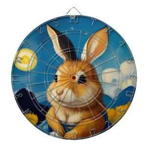 Diana Starry Spring Bunny Dart Board