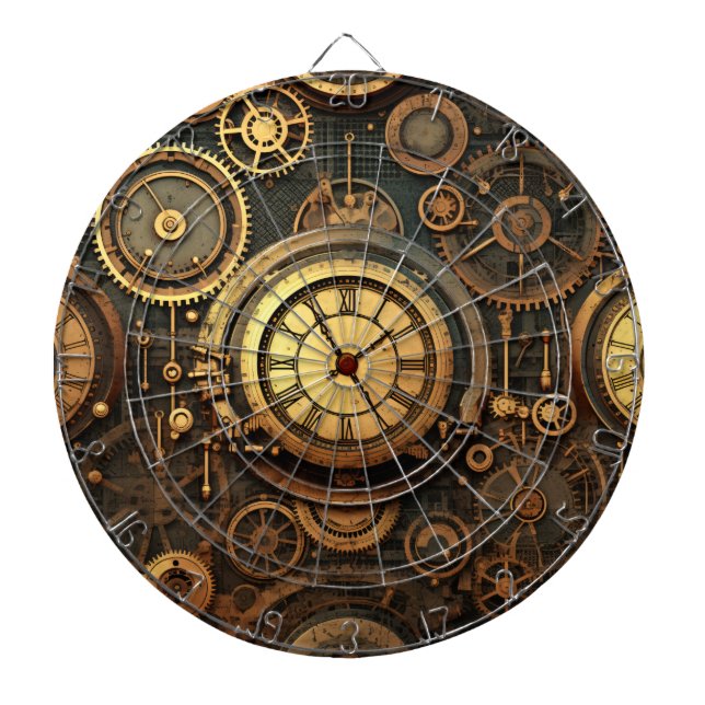 Diana Steampunk Dartboard (Frente)