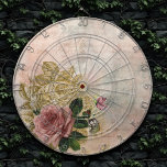 Diana Steampunk Glam | Floral Rústica Rosa y Oro Rosa<br><div class="desc">Grunge de los 90, ¡Todos Crecen! Femenina y sofisticada era victoriana, elegante y chic steampunk sin costura, con una paleta de colores ondulados con una rosa rosa rosa sobre un fondo de color gris acentuado por el polvo y la escritura a mano de purpurina dorado. Este diseño abstracto inspirado de...</div>