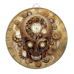 Diana Steampunk Skull Estilo Gótico