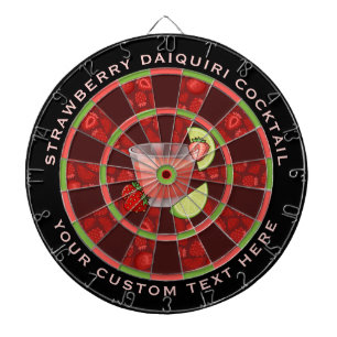 Diana Strawberry Daiquiri Cocktail Dart Board