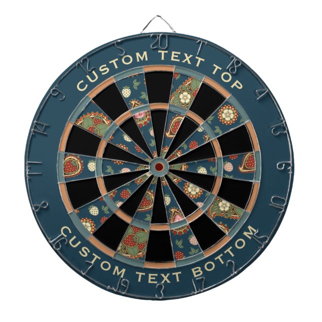 Diana Strawberry Paisley Pattern Dart (Frente)