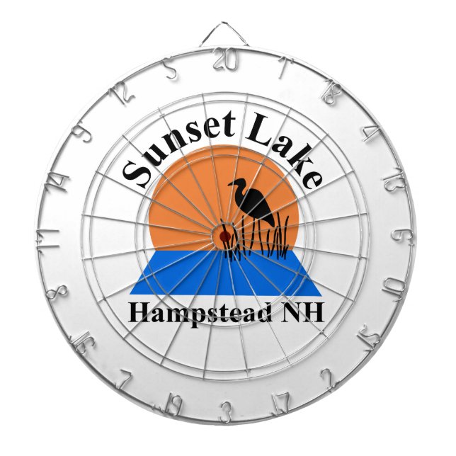 Diana Sunset Lake Dartboard (Frente)