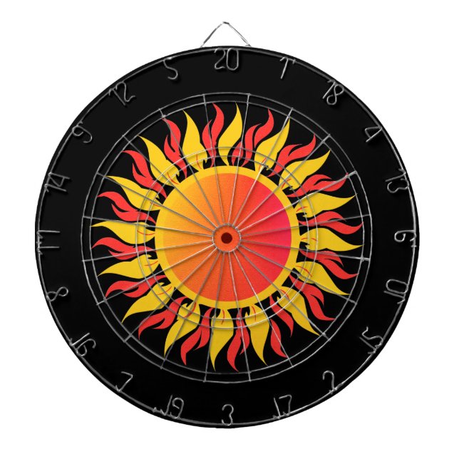 Diana Sunshine Dart Board (Frente)