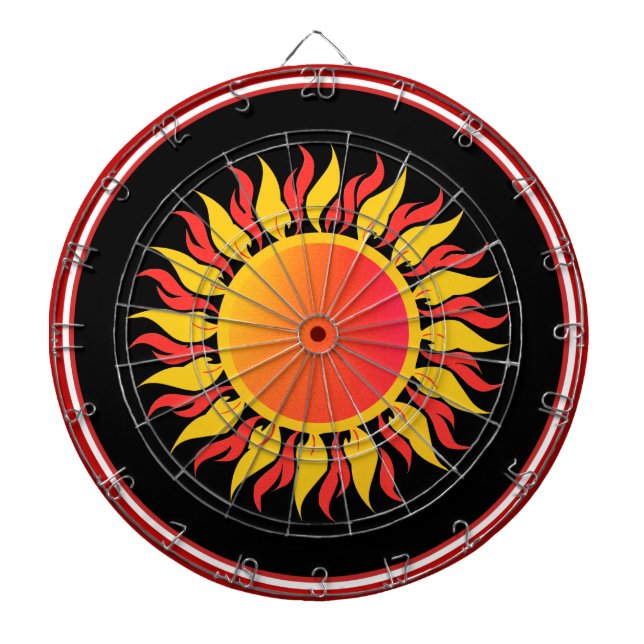 Diana Sunshine Dart Board (Frente)