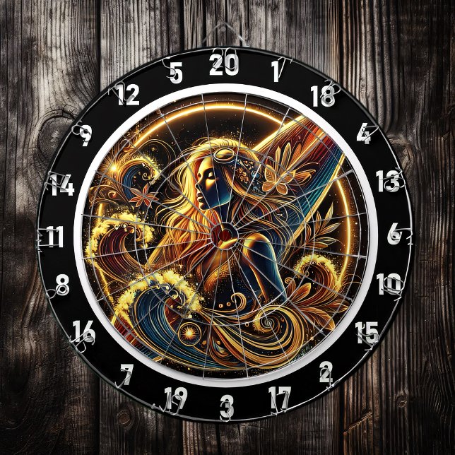 Diana Surfista tropical con arte Golden Sunset (Subido por el creador)