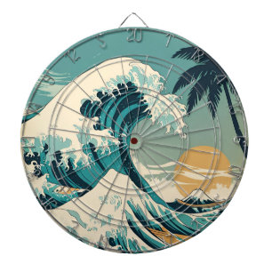 Diana Surf's Up Retro Wave Design Classic California