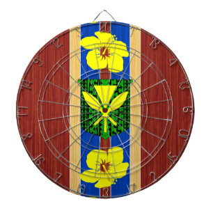 Diana Tabla hawaiana de madera falsa de Kanaka Maoli