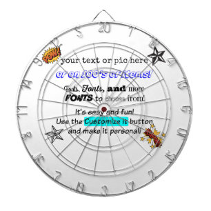 Diana ¡TABLERO de DARDO adaptable de 10tshirts.com!