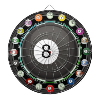 Diana Tarjeta de cálculo de 8 ball multiobjetivo de 20