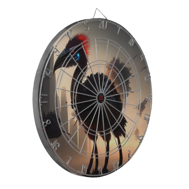 Diana "Techno-Feathers: The Futuristic Emu Robot" (Frente Izquierda)