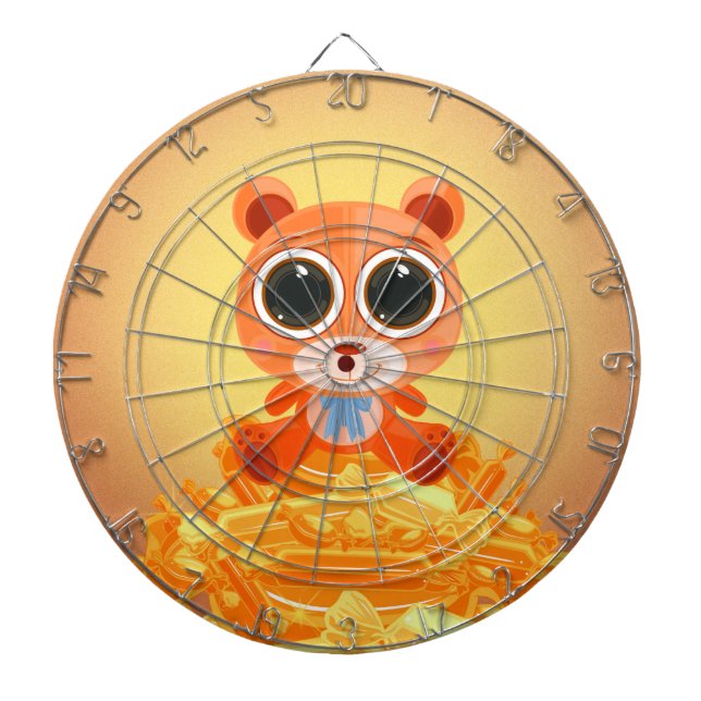 Diana Teddy Bear - Naranja Candy (Frente)