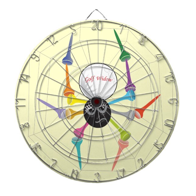 Diana Tees de Spider, viuda negra de golf (Frente)