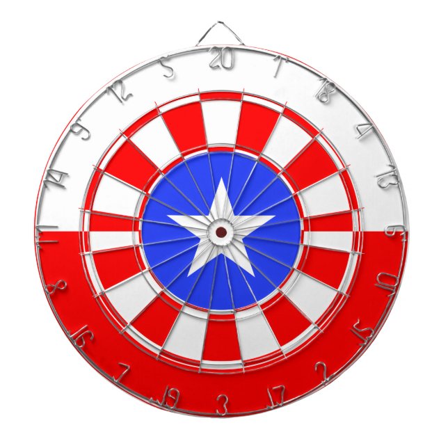 Diana Texas flag dartboard (Frente)