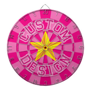 Diana Texto de diseño personalizado rosado con estrella 