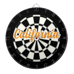 Diana Texto del Naranja de California Retro Blanco y Neg
