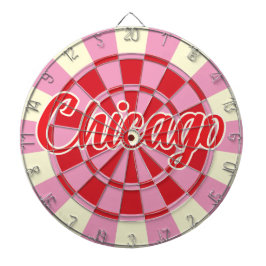 Diana Texto editable en Chicago Diseño rosa y rojo vinta