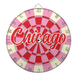 Diana Texto editable en Chicago Diseño rosa y rojo vinta