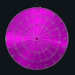 Diana Textura metálica mínima de color rosado caliente<br><div class="desc">Elegante aspecto metálico de aluminio cepillado de textura rosada caliente. Diseño minimalista simple,  moderno y elegante.</div>