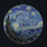 Diana The Starry Night (Vincent van Gogh) (Famous Art)<br><div class="desc">This design features a famous painting by the Dutch Post-Impressionist painter Vincent van Gogh (1853–1890). It depicts the view from the east-facing window of his asylum room at Saint-Rémy-de-Provence, just before sunrise; van Gogh also added an imaginary village to the scene. "The Starry Night" is one of the most recognized...</div>