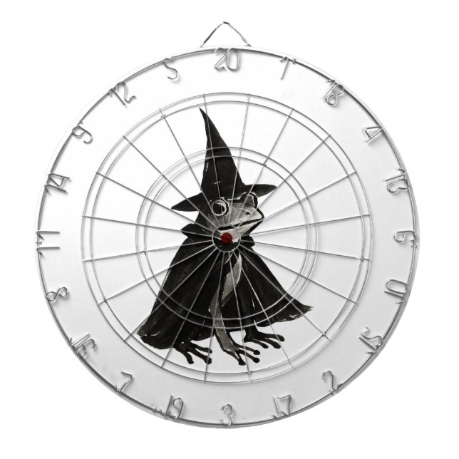 Diana The Witch Frog – Ink Brush Halloween Design on (Frente)