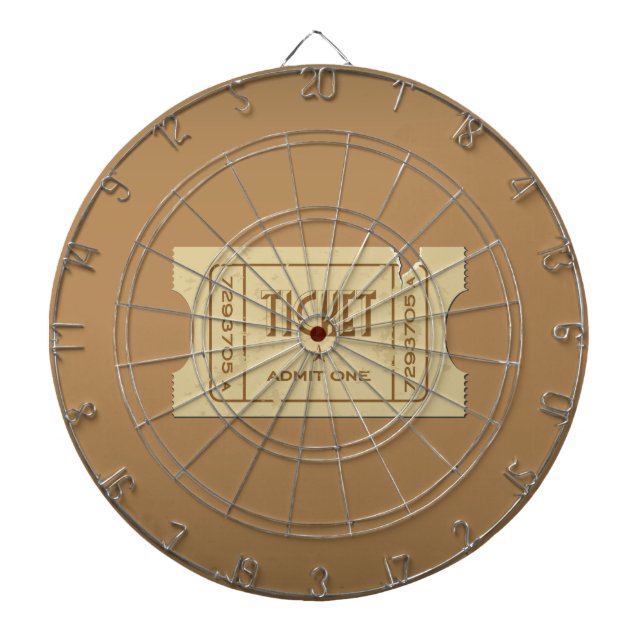 Diana Ticket Metalizado Cage Dartboard (Frente)