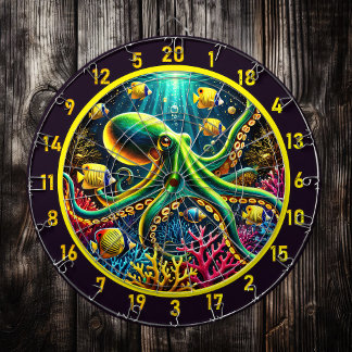 Diana Tidal Embrión Octopus Dartboard