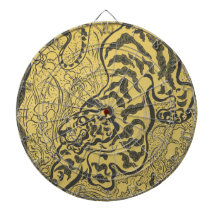 Tigre en la selva (animal salvaje) (de Paul Ranson