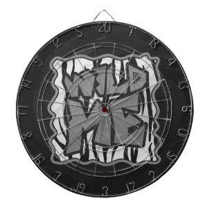 Diana Tigre salvaje Impresión en blanco y negro