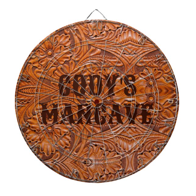 Diana Tinta de cuero de cuero en el rústico occidente de (Frente)